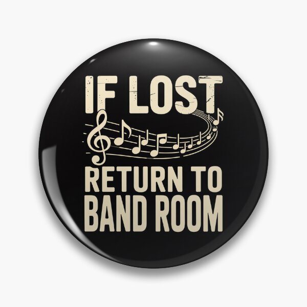 Item preview, If Lost Return To Band Room Marching Band designed and sold by Silicula.