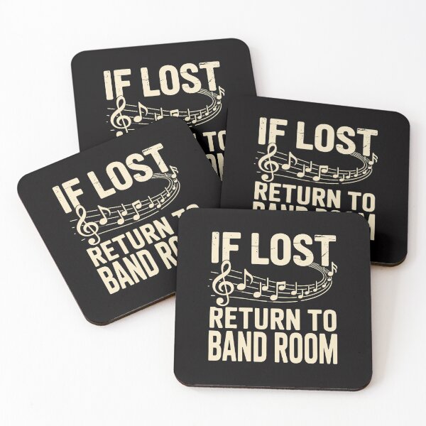 Item preview, If Lost Return To Band Room Marching Band designed and sold by Silicula.