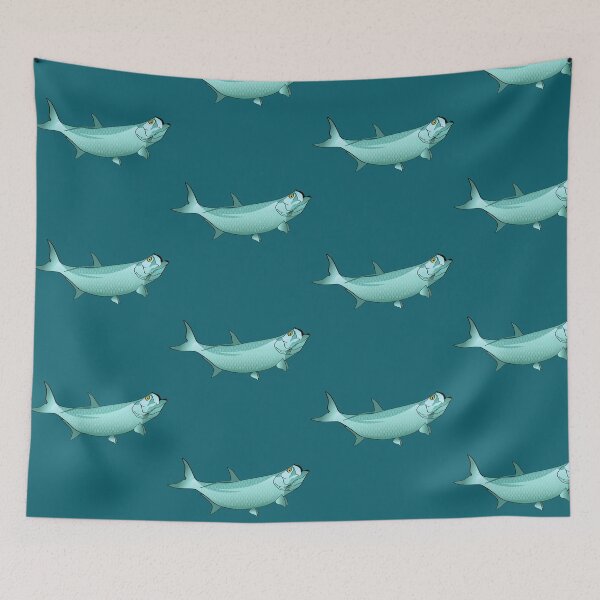 Item preview, Tarpon Trophy Sticker designed and sold by BlueSkyTheory.