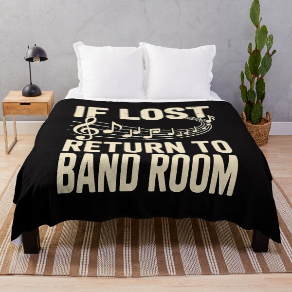 Item preview, If Lost Return To Band Room Marching Band designed and sold by Silicula.