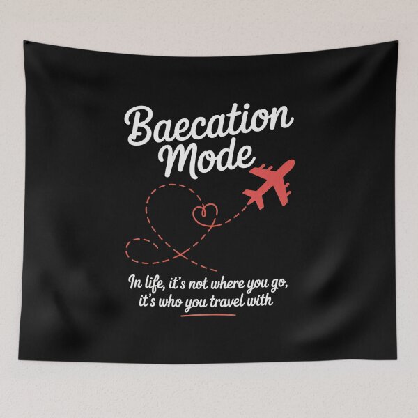 Item preview, Cute Couples Trip Matching Vacation Baecation Mode-Vibes Tee Tank Top designed and sold by AmparoBoyle.