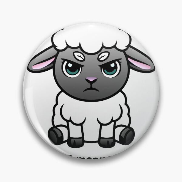 Item preview, "Baa" means "No" designed and sold by Wildly Uncivilised.