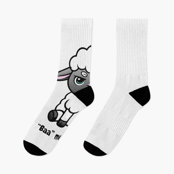 Item preview, "Baa" means "No" designed and sold by Wildly Uncivilised.