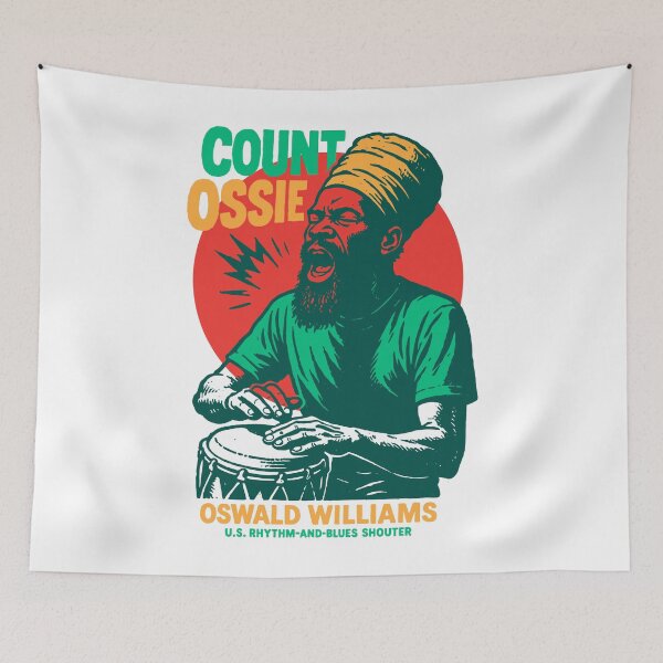 Item preview, Count Ossie Jamaica Stencil Tribute designed and sold by Boogosh.