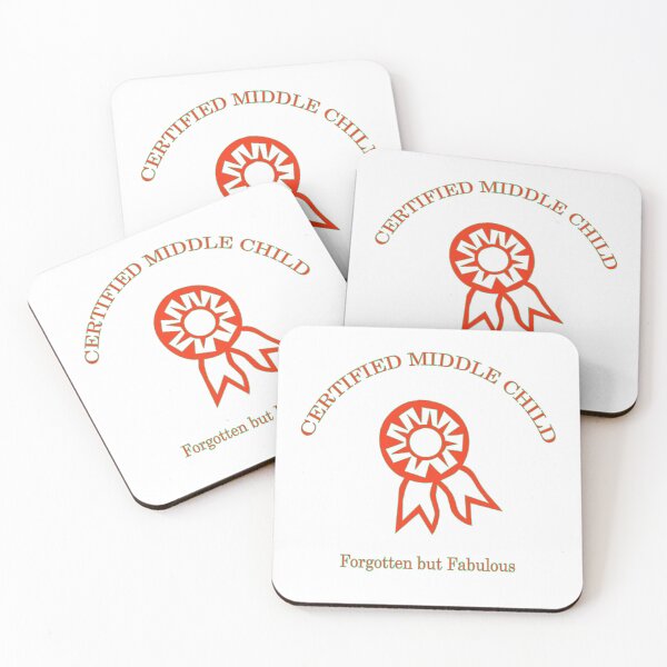 Item preview, Certified Middle Child – Funny Sarcastic Family  designed and sold by delllsdesigns.