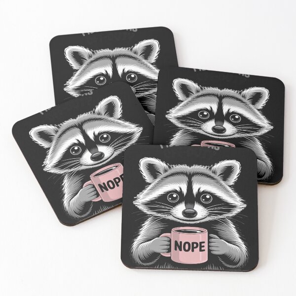 Item preview, Raccoon I Identify As Off-Duty designed and sold by HardcoreTour.