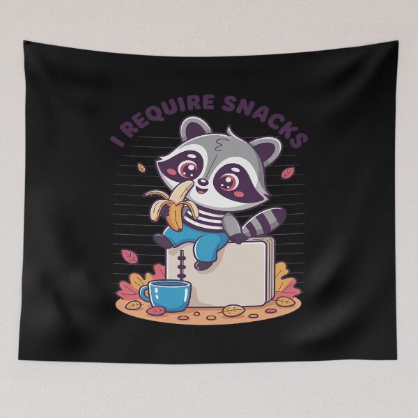 Item preview, Raccoon I Require Snacks Sarcastic Raccoon Lovers designed and sold by HardcoreTour.