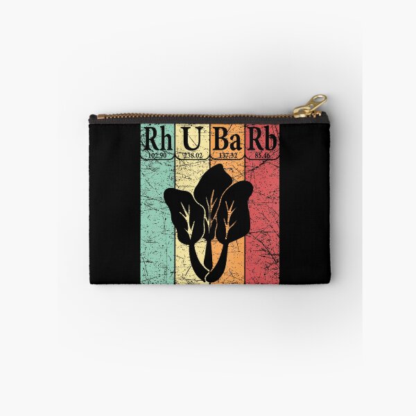 Item preview, Rhubarb Periodic Table Elements Vegetable Retro Rhubarb designed and sold by MonicaSophie.