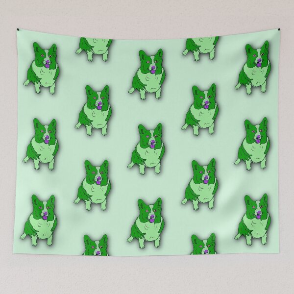 Item preview, Pippin Sits - Green designed and sold by Martiisfly Pet Designs.