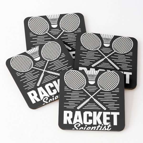 Item preview, Racket Scientist - Badminton Player designed and sold by HardcoreTour.