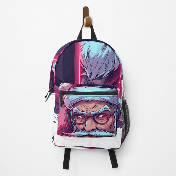 Item preview, Cyberpunk Gamer Santa — RGB Neon Christmas Mascot designed and sold by SoulenCify.