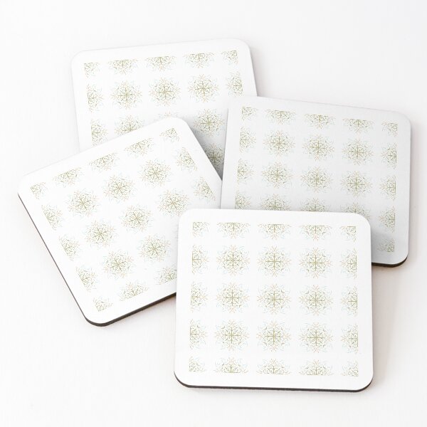 Item preview, : Gentle Snowflake Geometric Pattern designed and sold by applecs.