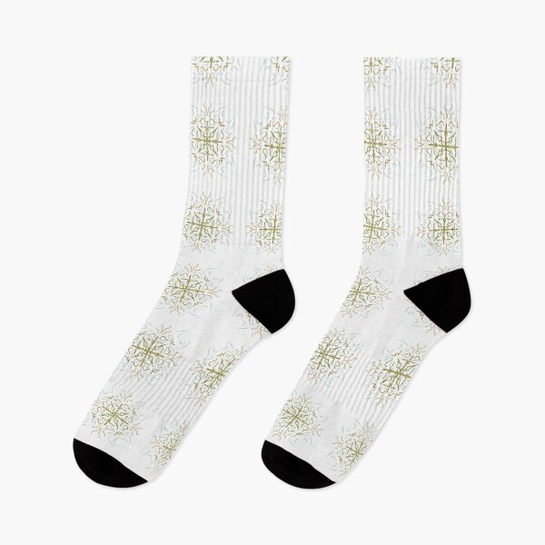 Item preview, : Gentle Snowflake Geometric Pattern designed and sold by applecs.