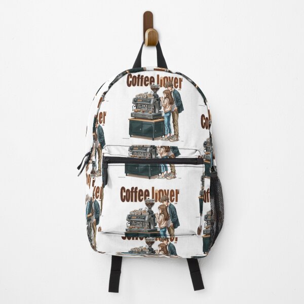 Item preview, Cute Coffee Lover Barista Machine – Adorable Coffee Shop Cartoon Art designed and sold by Grafititee.