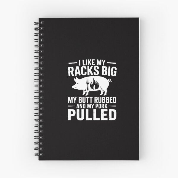 Item preview, I Like My Racks Big My Butt Rubbed and Pork Pulled BBQ Chef designed and sold by GalaFunny.