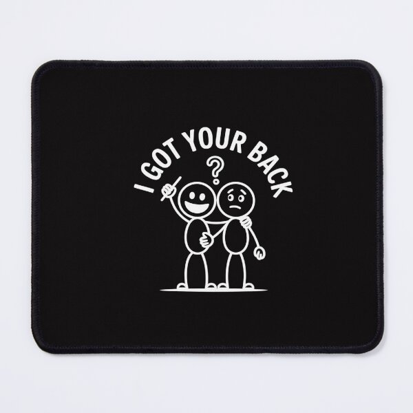 Item preview, I Got Your Back Stick Figure designed and sold by GalaFunny.