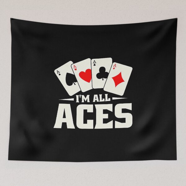 Item preview, Poker Texas Holdem Gambling - Cards Gambler Im All Aces designed and sold by KellyJudith.