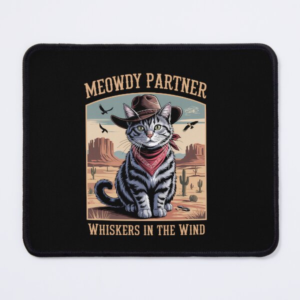 Item preview, Cowboy Cat Funny Sarcastic Western Meme designed and sold by LittleBO5.
