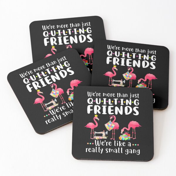 Item preview, Quilting Flamingo Were More Than Just Quilting Friends designed and sold by KellyJudith.