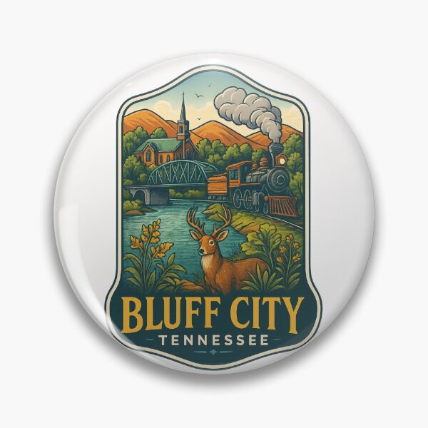 Item preview,  Scenic Wildlife and Train in Bluff City Tennessee designed and sold by Places On Earth.