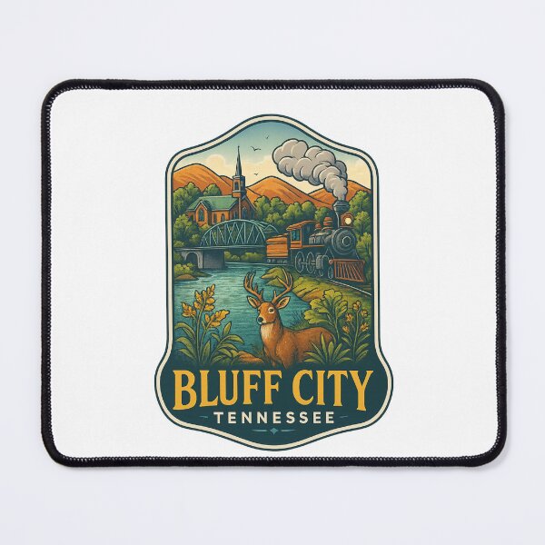 Item preview,  Scenic Wildlife and Train in Bluff City Tennessee designed and sold by Places On Earth.