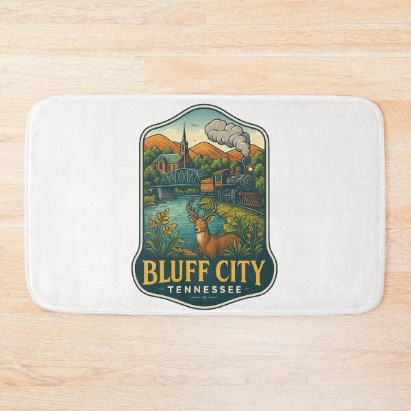 Item preview,  Scenic Wildlife and Train in Bluff City Tennessee designed and sold by Places On Earth.