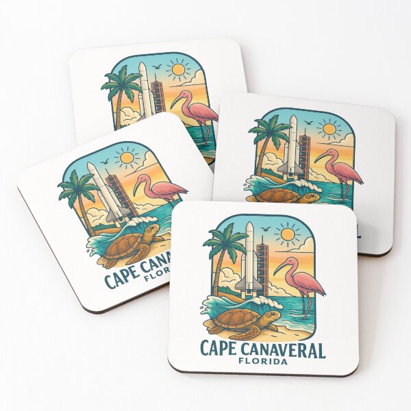 Item preview,  Rocket Launch and Coastal Wildlife at Cape Canaveral designed and sold by Places On Earth.