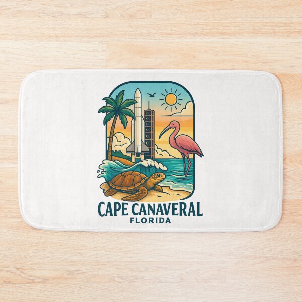 Item preview,  Rocket Launch and Coastal Wildlife at Cape Canaveral designed and sold by Places On Earth.
