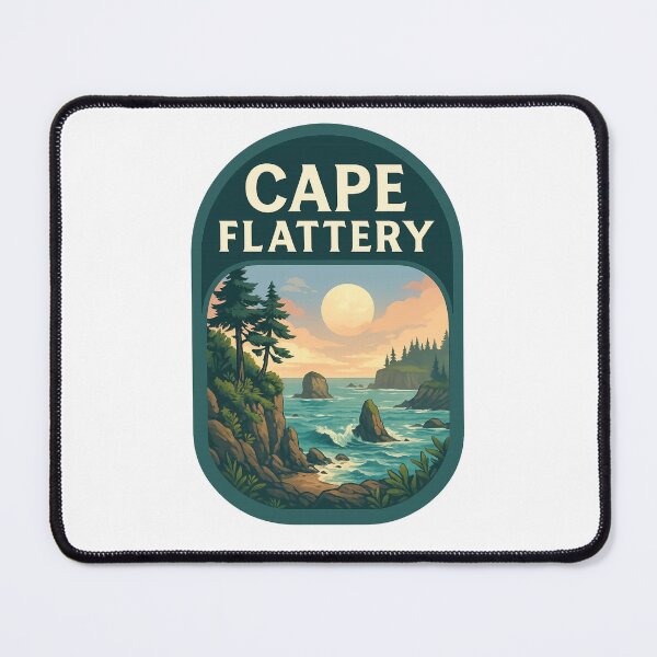 Item preview,  Sunset Over Rocky Coastline at Cape Flattery designed and sold by Places On Earth.
