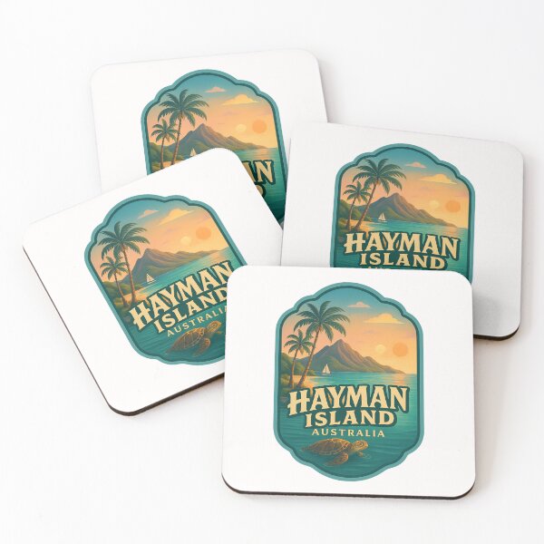 Item preview, Sunset Over Tropical Shores of Hayman Island Australia designed and sold by Places On Earth.