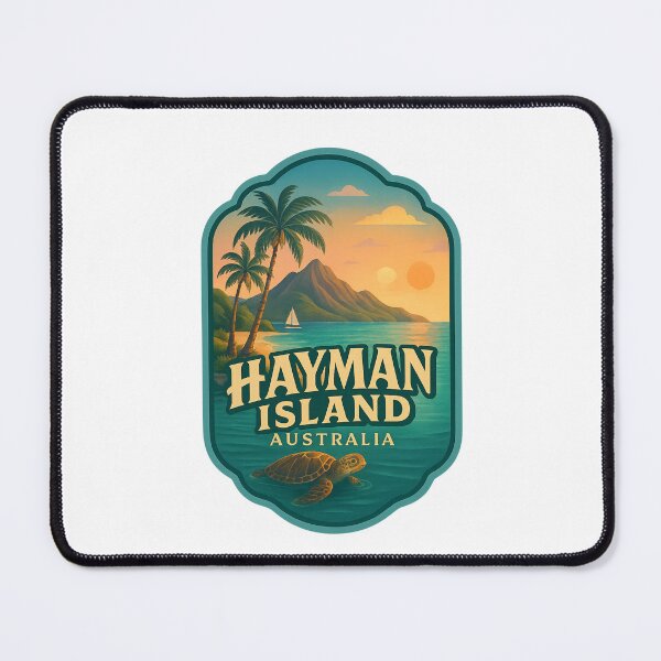 Item preview, Sunset Over Tropical Shores of Hayman Island Australia designed and sold by Places On Earth.