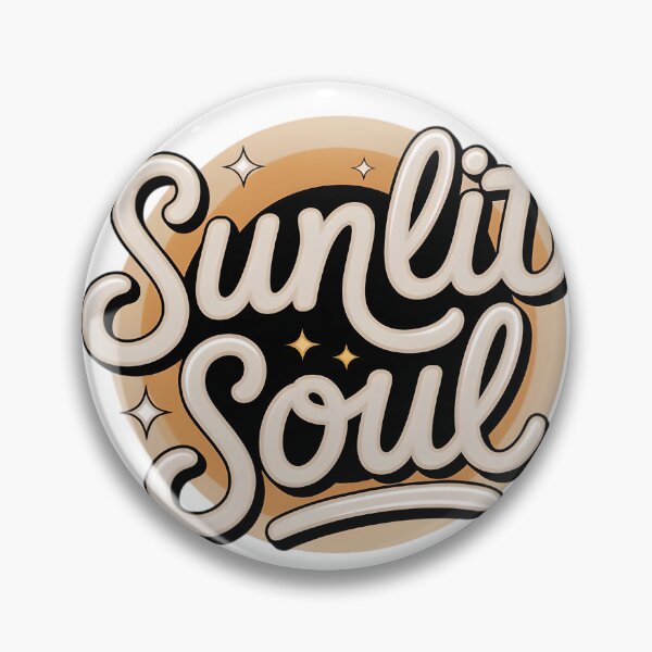 Item preview, Sunlit Soul Retro Hand Lettering designed and sold by BankMano.
