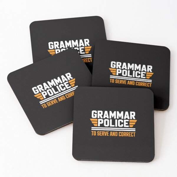 Item preview, Grammar Police To Serve And Correct, Teachers Grammar designed and sold by GalaFunny.