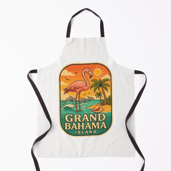 Item preview,  Sunset Flamingo & Dolphins, Grand Bahama Island designed and sold by Places On Earth.