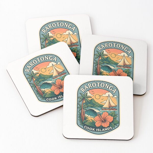 Item preview,  Rarotonga Sunset Escape, Cook Islands designed and sold by Places On Earth.