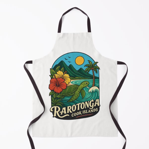 Item preview, Sea Turtle Shores, Rarotonga, Cook Islands designed and sold by Places On Earth.