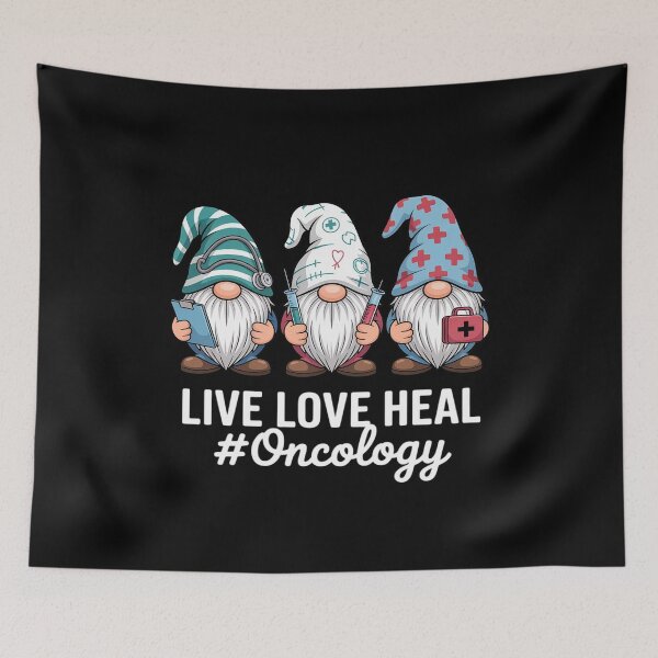Item preview, Gnomies Live Love Heal Oncology Nurse Nursing Nurses Week designed and sold by RustsyMin.