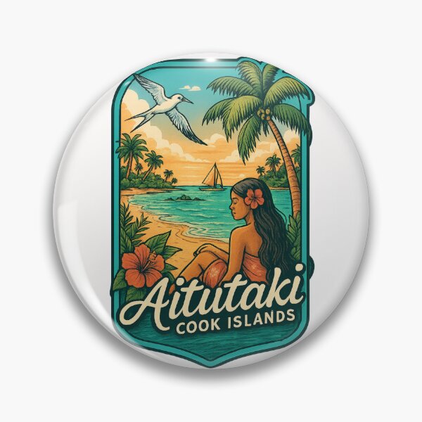 Item preview,  Island Serenity in Aitutaki, Cook Islands designed and sold by Places On Earth.