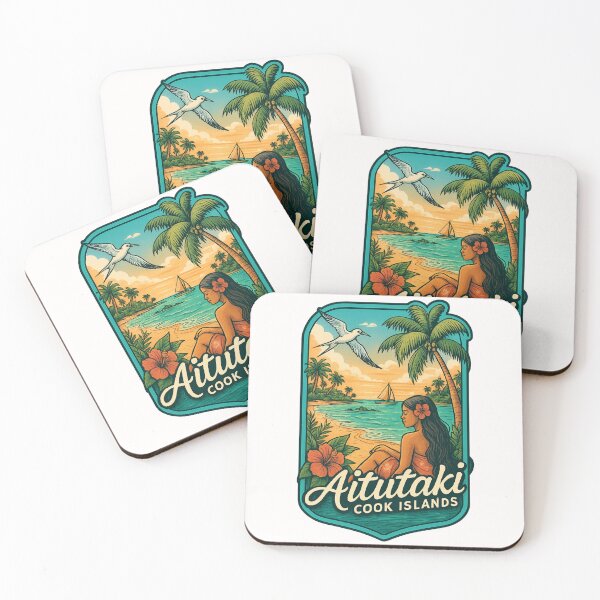 Item preview,  Island Serenity in Aitutaki, Cook Islands designed and sold by Places On Earth.
