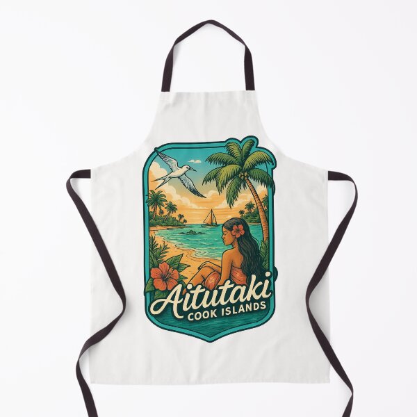 Item preview, Island Serenity in Aitutaki, Cook Islands designed and sold by Places On Earth.