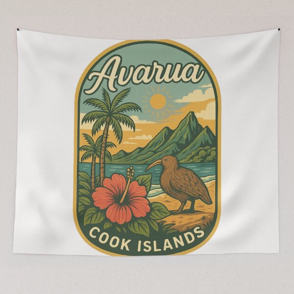 Item preview,  Avarua Wonders, Cook Islands designed and sold by Places On Earth.