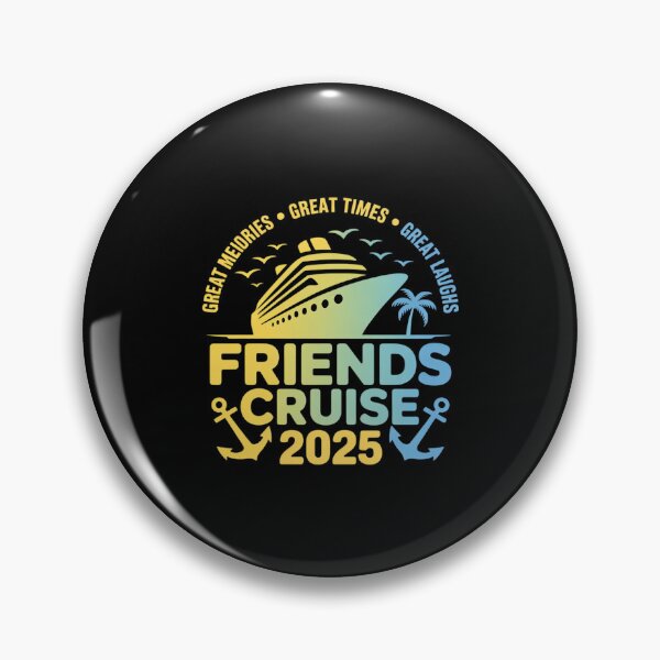Item preview, Friends Cruise 2025 Vacation Trip Cruising Friends Matching designed and sold by RustsyMin.