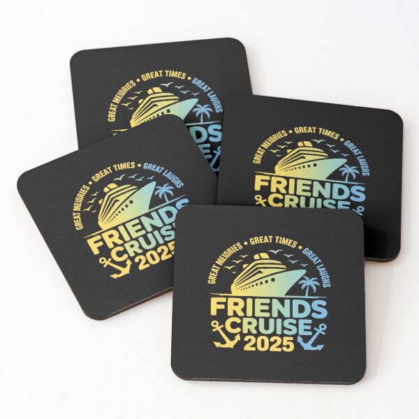 Item preview, Friends Cruise 2025 Vacation Trip Cruising Friends Matching designed and sold by RustsyMin.