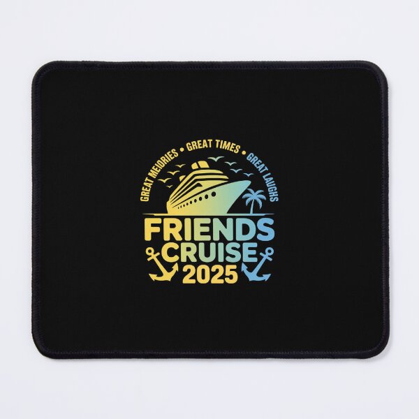 Item preview, Friends Cruise 2025 Vacation Trip Cruising Friends Matching designed and sold by RustsyMin.
