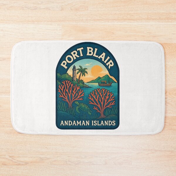 Item preview,  Coastal Treasures of Port Blair, Andaman Islands designed and sold by Places On Earth.