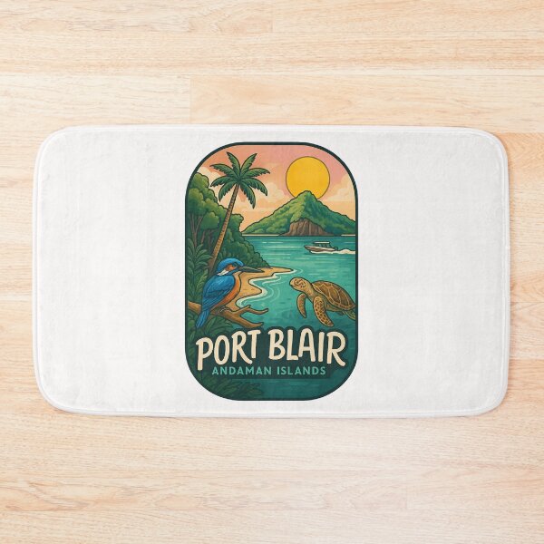 Item preview, Port Blair, Andaman Islands designed and sold by Places On Earth.
