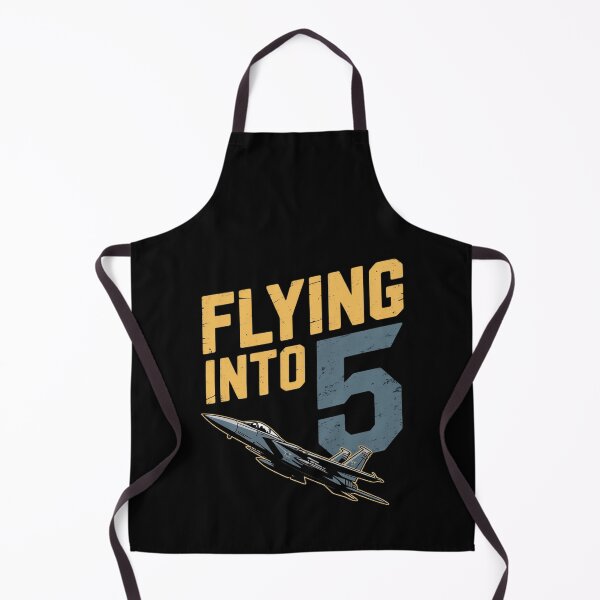 Item preview, Flying Into 5 Fighter Jet 5 Year Old 5th Birthday designed and sold by RustsyMin.