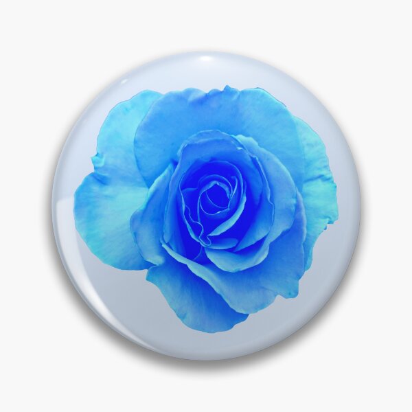 Item preview, Fantastic Romantic Renaissance Blue Rose Flower Shapes Mania designed and sold by Shapes-Mania.