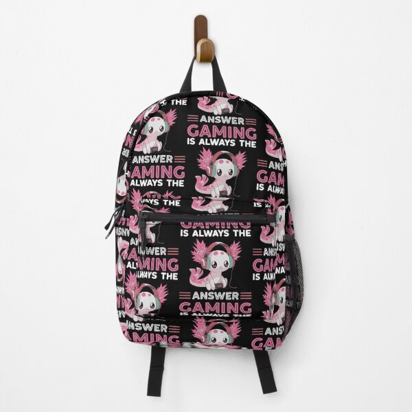 Item preview, Axolotl Kawaii Anime Gaming Is Always The Answer designed and sold by PatriciaKelsey.