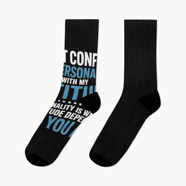 Item preview, Don't Confuse My Personality With My Attitude - Sarcastic designed and sold by RustsyMin.